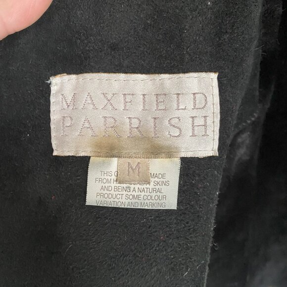 Fully Reversible coat, Maxfield Parrish, shearling leather coat - Picture 3 of 4